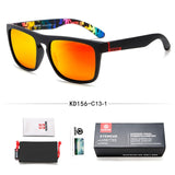 Fashion Guy's Sun Glasses From KDEAM Polarized Sunglasses Men Classic Design All-Fit Mirror Sunglass With Brand Box CE