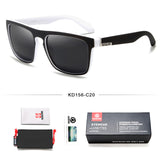 Fashion Guy's Sun Glasses From KDEAM Polarized Sunglasses Men Classic Design All-Fit Mirror Sunglass With Brand Box CE