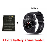 V8 SmartWatch Bluetooth Smartwatch Touch Screen Wrist Watch with Camera/SIM Card Slot, Waterproof Smart Watch DZ09 X6 VS M2 A1