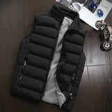 Casual Men’s Jacket Vest Sleeveless and Winter Warm