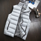 Casual Men’s Jacket Vest Sleeveless and Winter Warm