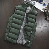 Casual Men’s Jacket Vest Sleeveless and Winter Warm