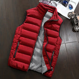 Casual Men’s Jacket Vest Sleeveless and Winter Warm