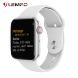 LEMFO Bluetooth Smart Watch Series 4 Heart Rate Monitor Smartwatch 44mm Case for android Apple Phone relogio inteligente