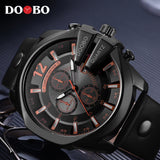 DOOBO Gold Men's Luxury Watches With Golden Quartz