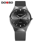 DOOBO Gold Men's Luxury Watches With Golden Quartz