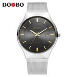 DOOBO Gold Men's Luxury Watches With Golden Quartz