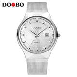 DOOBO Gold Men's Luxury Watches With Golden Quartz