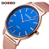 DOOBO Gold Men's Luxury Watches With Golden Quartz