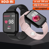 New B57 Smart Watch Bracelet IP67 Waterproof Heart Rate Monitor Blood Pressure Fitness Tracker Women Men Sport Wearable Watch