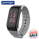 Greentiger F1 Plus Smart band  Blood Pressure Waterproof Color Screen Sports Smart Bracelet Heart Rate Monitor Smart Wristband