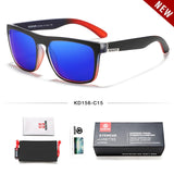 Fashion Guy's Sun Glasses From KDEAM Polarized Sunglasses Men Classic Design All-Fit Mirror Sunglass With Brand Box CE