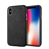 IMIDO Luxury Leather Phone Case For iPhone XSMAX XR XS X 8 7 Plus Ultra-Thin Sheepskin Back Cover For iPhone 7 Plus Coque Fundas