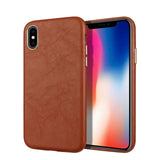 IMIDO Luxury Leather Phone Case For iPhone XSMAX XR XS X 8 7 Plus Ultra-Thin Sheepskin Back Cover For iPhone 7 Plus Coque Fundas