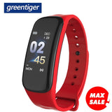 Greentiger C1 Smart Band VS C1 Plus Smart Bracelet Fitness Tracker Waterproof Heart Rate Monitor Blood Pressure Smart Wristband