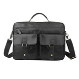 Leather Briefcase Mens Genuine Leather Handbags Crossbody Bags Men's High Quality Luxury Business Messenger Bags Handbags