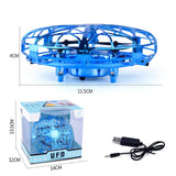 Mini RC Drone with Sensors Quadcopter Gyro Fly Ball Smart Shatterproof Pocket UFO Induction safe Toys Gifts for Kids