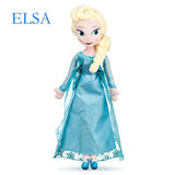 Unique Gifts high quality Sweet Toys Snow Queen Elsa Stuffed Doll Princess Anna Elsa Doll Toys DIY kids Stuffed Plush KidsToys