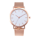 New Fashion Women's Simple Romantic Rose Gold Watches