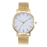 New Fashion Women's Simple Romantic Rose Gold Watches