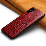 Genuine leather Phone Cases For Samsung Galaxy s10 S10E Note10 plus Black Cover for S9 s7 s8 Plus a50 a70 a10 a30 A9 a8 a7 2018