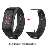 Greentiger F1 Plus Smart band  Blood Pressure Waterproof Color Screen Sports Smart Bracelet Heart Rate Monitor Smart Wristband