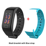 Greentiger F1 Plus Smart band  Blood Pressure Waterproof Color Screen Sports Smart Bracelet Heart Rate Monitor Smart Wristband