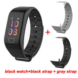 Greentiger F1 Plus Smart band  Blood Pressure Waterproof Color Screen Sports Smart Bracelet Heart Rate Monitor Smart Wristband