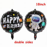 Space Series Astronaut Planet UFO Rocket Moon Cake Topper Dessert Decoration Happy Birthday Party Children's Day Lovely Gifts