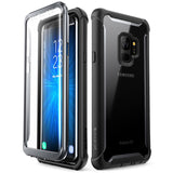 For Samsung Galaxy S9 Case 2018 Original i-Blason Ares Series Full-Body Rugged Clear Bumper Case with Built-in Screen Protector