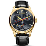 CARNIVAL Second Time Zone Kinetic Energy Display Men's Sapphire Automatic Mechanical Watches