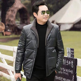 New Winter Thick & Warm Men's Casual Leather Jackets