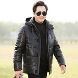 New Winter Thick & Warm Men's Casual Leather Jackets