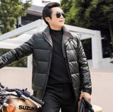 New Winter Thick & Warm Men's Casual Leather Jackets