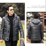 New Winter Thick & Warm Men's Casual Leather Jackets