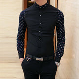 Classic and Casual Men’s Slim Fit Cotton’s Shirts Long Sleeves