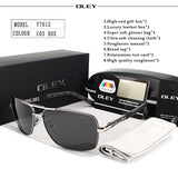 OLEY Brand Polarized Sunglasses Men New Fashion Eyes Protect Sun Glasses With Accessories Unisex driving goggles oculos de sol