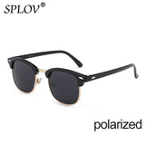 2018 New Fashion  Semi Rimless Polarized Sunglasses Men Women Brand Designer Half Frame Sun Glasses Classic Oculos De Sol UV400