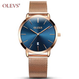 Luxury Women Watches | Simple Ladies Steel Watch | Rose Gold Elegant Minimalism Casual Female Waterproof Clock