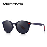 MERRYS DESIGN Men Women Classic Retro Rivet Polarized Sunglasses TR90 Legs Lighter Design Oval Frame UV400 Protection S8126