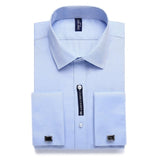 Casual French Style Long Sleeve Slim Fit Shirt