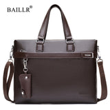 New Fashion Bag Men Briefcase PU Leather Men Bags Business Brand Male Briefcases Handbags Wholesale High Quality