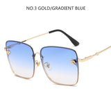 2019 Oversize Square Sunglasses Men Women Celebrity Sun Glasses Male Driving Superstar Luxury Brand Designer Female Shades UV400