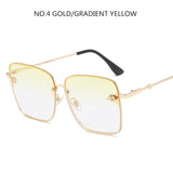 2019 Oversize Square Sunglasses Men Women Celebrity Sun Glasses Male Driving Superstar Luxury Brand Designer Female Shades UV400