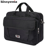 Kissyenia Brand Waterproof Nylon Laptop Briefcase Men Bag Travel Suitcase Business Laptop Men's Briefcase Bolsa Masculina