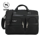 Scione Business Laptop Briefcases For Men and Women | Waterproof Shockproof Large Shoulder Crossbody Bags | Travel Office Tote Handbag