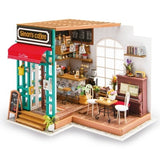 Robud Wooden Dollhouse Kits DIY Dollhouse Miniature with Doll House Furniture Girl's Gift Best Collection