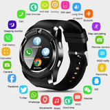 Smart Watch V8 Men Bluetooth Sport Watches Women Smartwatch with Camera Sim Card Slot Android Phone