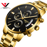 Relogio Masculino NIBOSI Sports Watches For Men Military Army Analog/Chronograph Men Watch Stainless Steel Dress Male Clock Saat