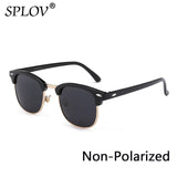 2018 New Fashion  Semi Rimless Polarized Sunglasses Men Women Brand Designer Half Frame Sun Glasses Classic Oculos De Sol UV400